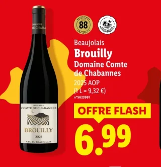 Beaujolais Brouilly Domaine Comte de Chabannes