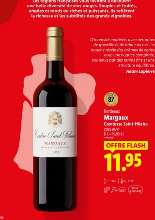 Margaux Comtesse Saint-Hilaire 2025 AOP Bordeaux