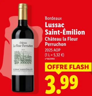 Bordeaux Lussac Saint-Émilion Château la Fleur Perruchon 2025 AOP