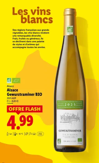 Alsace Gewurztraminer BIO 2025 AOP