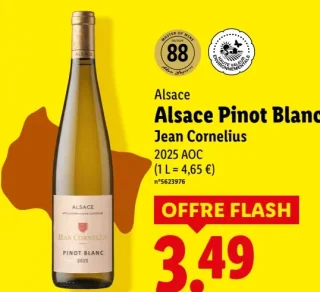 Alsace Pinot Blanc Jean Cornelius