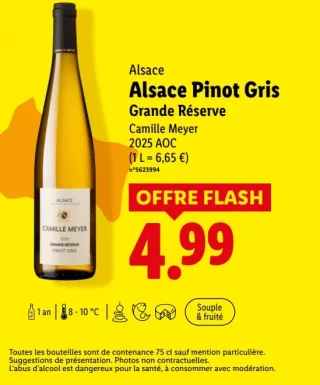 Alsace Pinot Gris Grande Réserve Camille Meyer