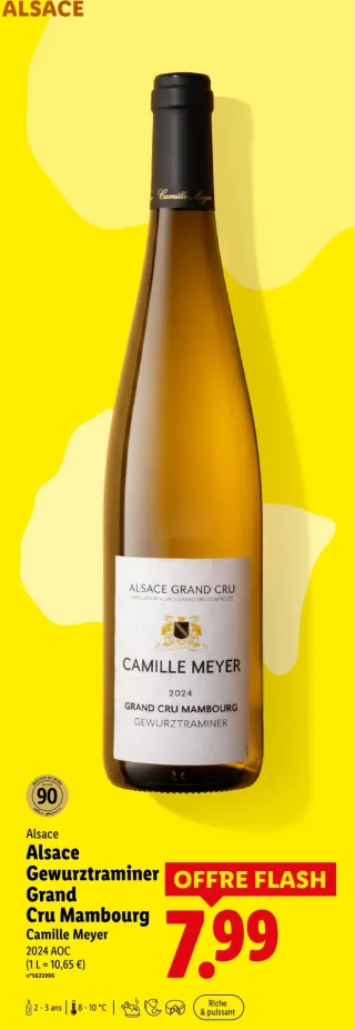 Alsace Gewurztraminer Grand Cru Mambourg Camille Meyer