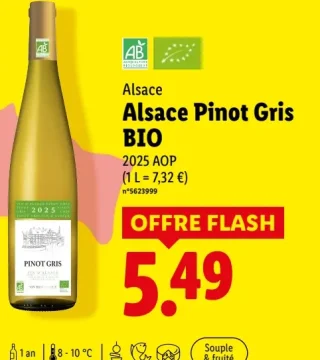 Alsace Pinot Gris BIO