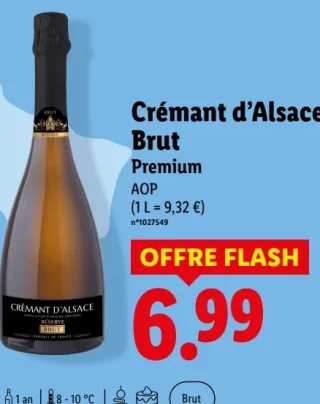 Crémant d'Alsace Brut Premium AOP