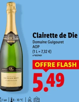 Clairette de Die Domaine Guigouret AOP