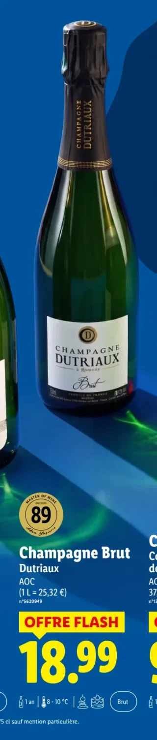 Champagne Brut Dutriaux AOC