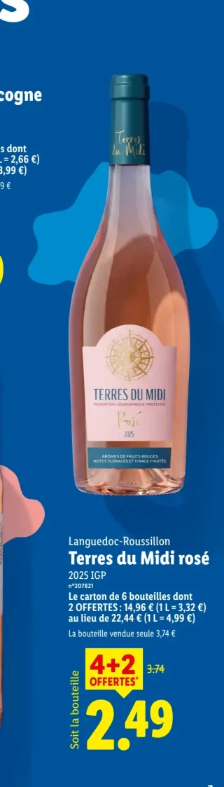 Rosé Terres du Midi