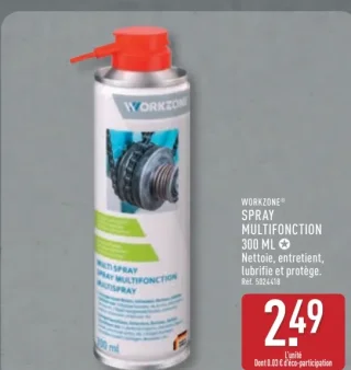 WORKZONE® Spray multifonction