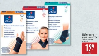 VITALIS Bandage cheville, nuque, poignet