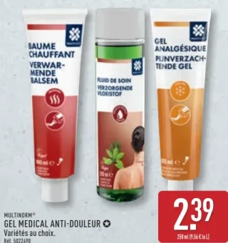 MULTINORM Gel médical anti-douleur