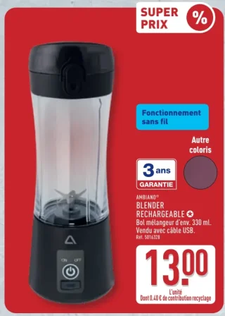 AMBIANO® BLENDER RECHARGEABLE
