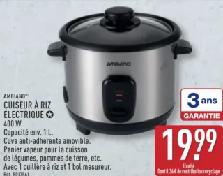AMBIANO® CUISEUR À RIZ ÉLECTRIQUE