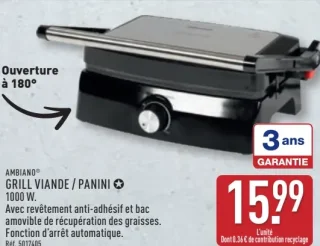 AMBIANO® GRILL VIANDE / PANINI