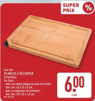 CROFTON® PLANCHE À DÉCOUPER
