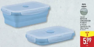 Boîtes de conservation pliables Crofton