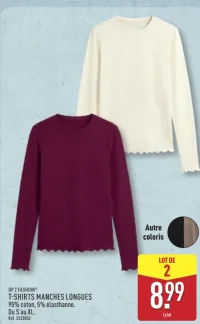 UP 2 FASHION® T-shirts manches longues