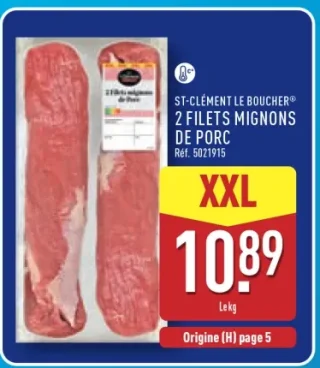 ST-CLÉMENT LE BOUCHER 2 Filets Mignons de Porc