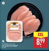 ST-CLÉMENT LE VOLAILLER Escalopes de dinde