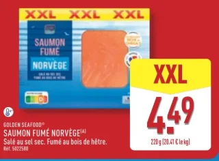 Golden Seafood Saumon Fumé Norvège
