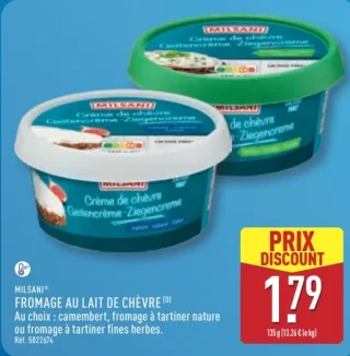 Milsani Fromage au lait de chèvre