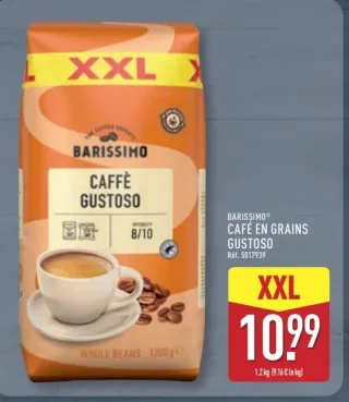 Barissimo® Café en grains Gustoso XXL