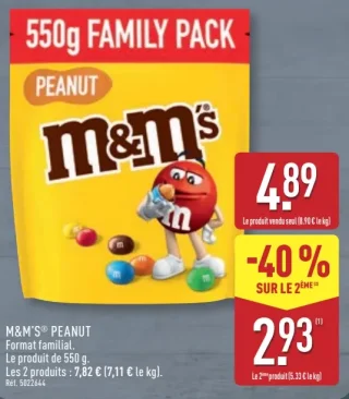 M&M'S Peanut format familial