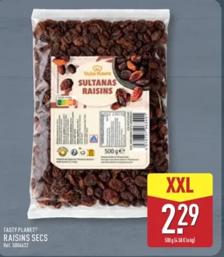 Tasty Planet Raisins secs