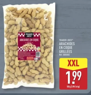 Trader Joe's Arachides en coque grillées