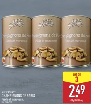 Champignons de Paris All Seasons