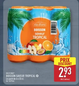 RIO D'ORO® BOISSON SAVEUR TROPICAL