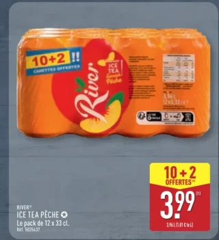 RIVER® ICE TEA PÊCHE