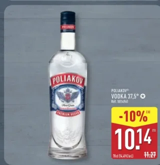 POLIAKOV® VODKA 37,5°