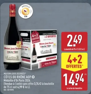 MAISON LOUIS DESPRÉS® CÔTES DU RHÔNE AOP