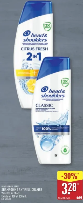 Head & Shoulders Shampooing Antipelliculaire