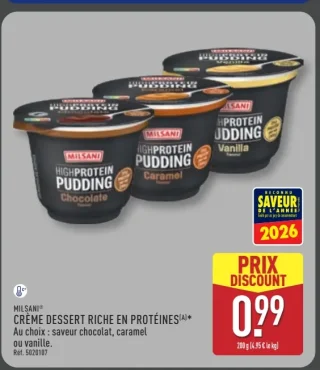 Milsani Crème Dessert Riche en Protéines