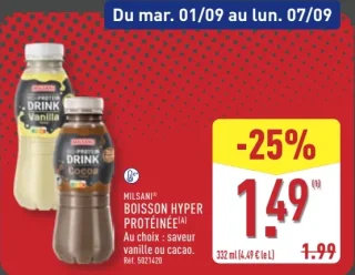 Milsani Boisson Hyper Protéinée