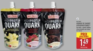 Gourde de yaourt hyperprotéinée Milsani