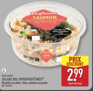 Salade bol hyperprotéinée Daylicious