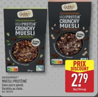 Muesli protéiné Golden Bridge