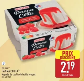 Milsani Panna Cotta