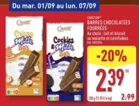 Choceur Barres Chocolatées Fourrées