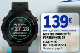 GARMIN Montre connectée Forerunner 55
