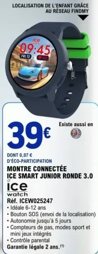 Montre connectée Ice Smart Junior Ronde 3.0 Ice Watch