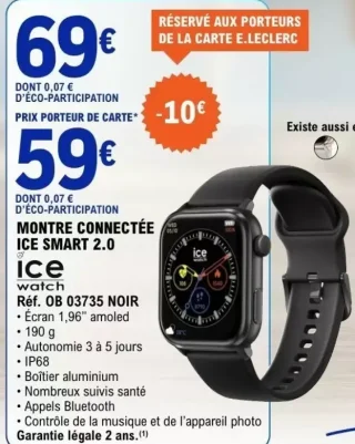 Montre connectée Ice Smart 2.0 Ice Watch