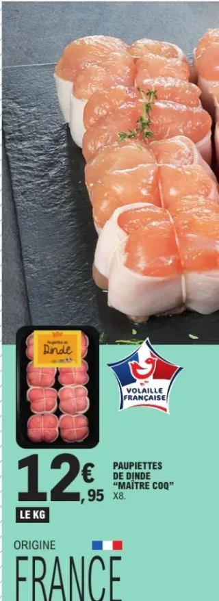 Paupiettes de dinde "Maître Coq"
