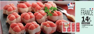 12 Paupiettes de porc