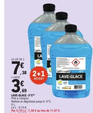 Lave-Glace -5°C