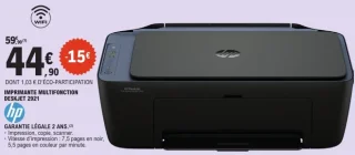 Imprimante multifonction HP Deskjet 2921