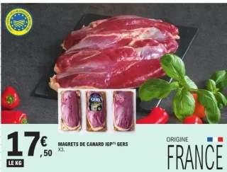 Magrets de canard IGP Gers X3